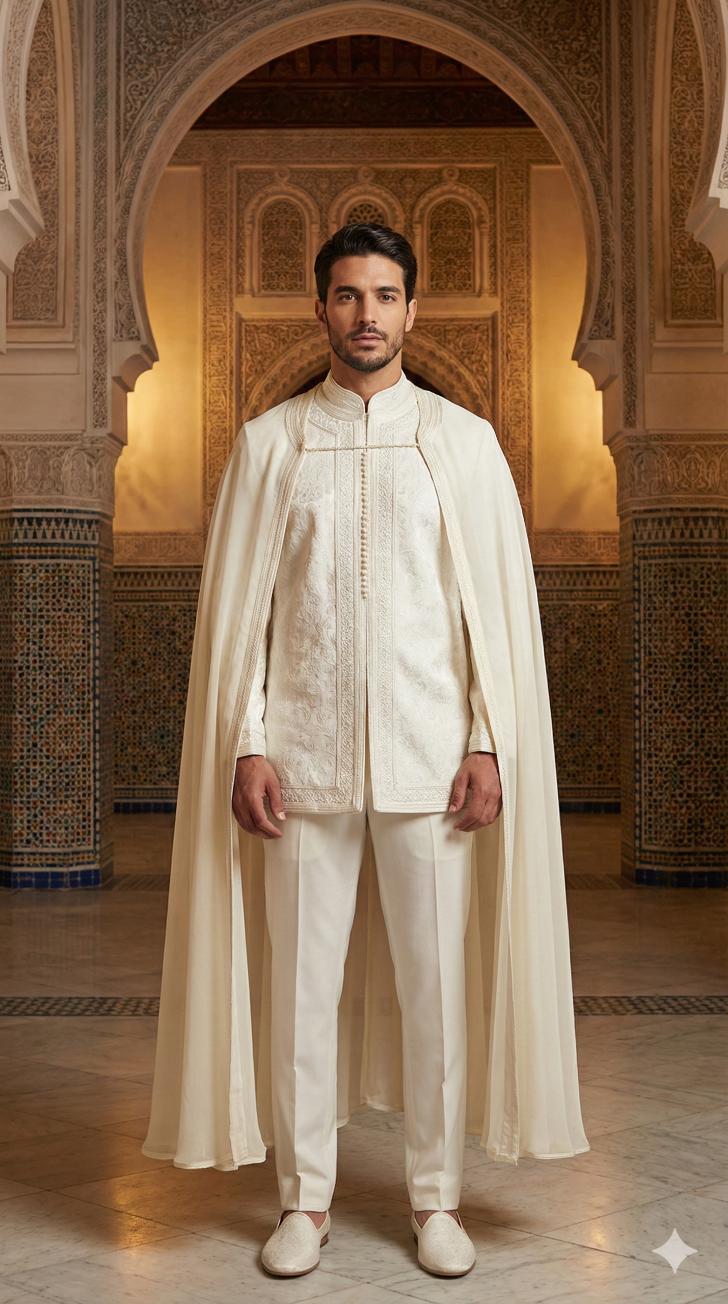 4 Imperial White Groom’s Jabador - Image 1